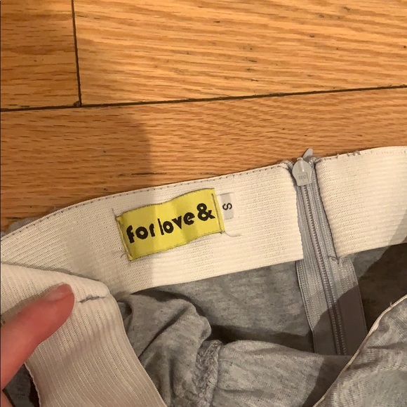 Grey Asymmetrical Skirt - Picture 3 of 3